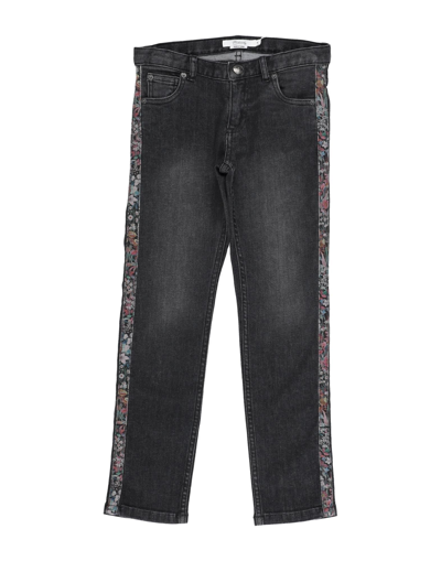 Shop Bonpoint Toddler Girl Jeans Steel Grey Size 6 Cotton, Polyester, Elastane