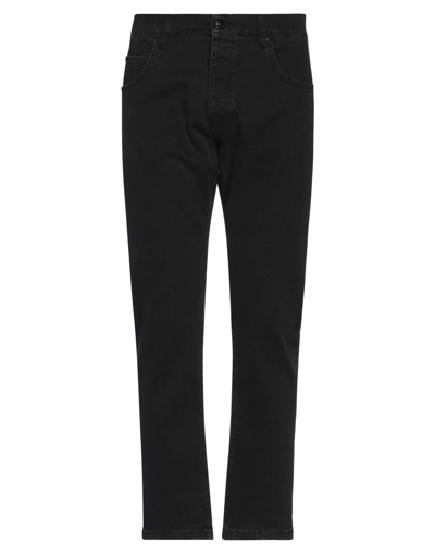 Shop 2w2m Man Jeans Black Size 35 Cotton, Elastane, Polyester