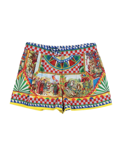 Shop Dolce & Gabbana Shorts & Bermuda Shorts In Yellow