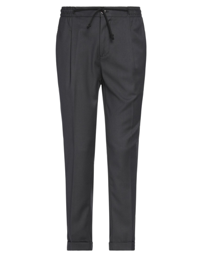 Shop Baronetto 51 Pants In Steel Grey