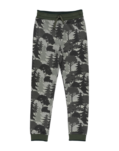 Shop Dolce & Gabbana Toddler Boy Pants Military Green Size 7 Cotton, Viscose, Polyester, Elastane
