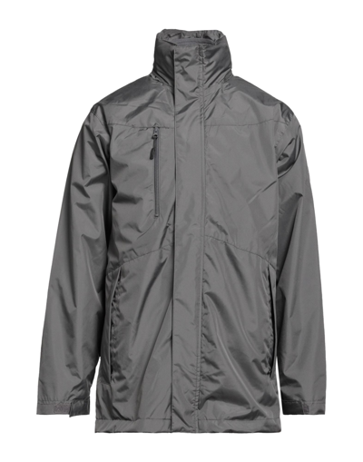 Shop Bark Man Jacket Lead Size Xl Polyester In Grey