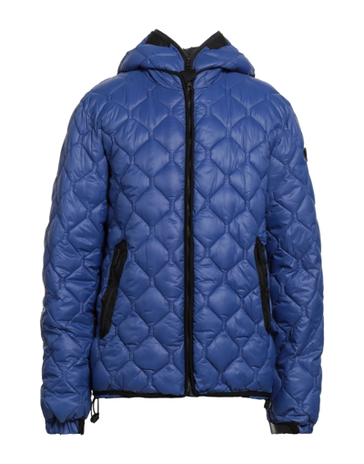 Shop Ai Riders Down Jackets In Blue