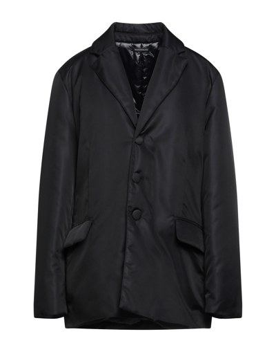 Shop Wandering Woman Coat Black Size 6 Polyamide
