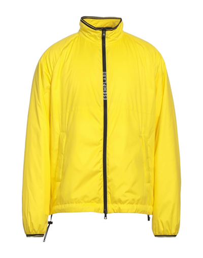 Shop Esemplare Man Jacket Yellow Size 40 Polyester