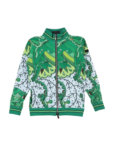 Shop Rrd Toddler Girl Overcoat & Trench Coat Green Size 6 Polyester, Elastane