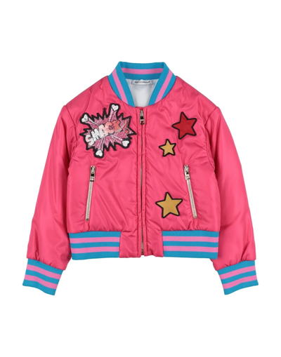 Shop Dolce & Gabbana Jackets In Fuchsia