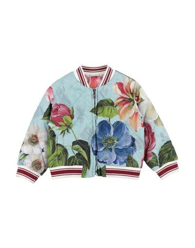 Shop Dolce & Gabbana Jackets In Turquoise