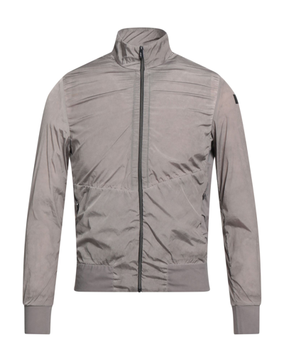 Shop Rrd Man Jacket Grey Size 40 Polyamide, Elastane