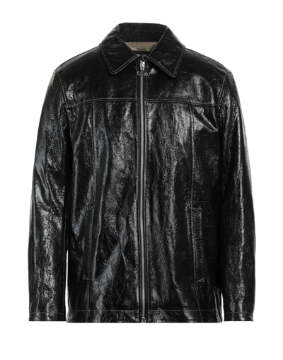 Shop Diesel Man Jacket Black Size Xxl Sheepskin