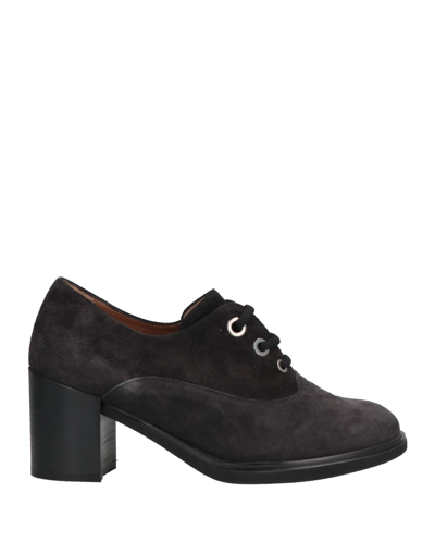Shop Just Melluso Lace-up Shoes In Black