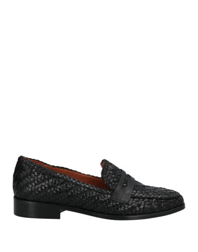 Shop Souliers Martinez Loafers In Black