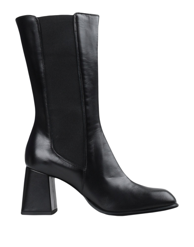 Shop Giampaolo Viozzi Woman Ankle Boots Black Size 8 Soft Leather