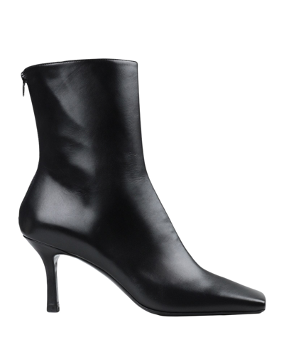 Shop Giampaolo Viozzi Woman Ankle Boots Black Size 7 Soft Leather