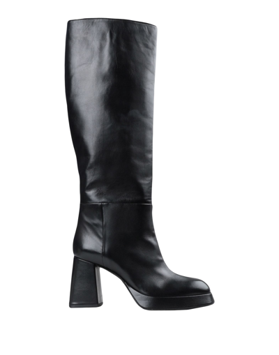Shop Giampaolo Viozzi Woman Boot Black Size 8 Soft Leather
