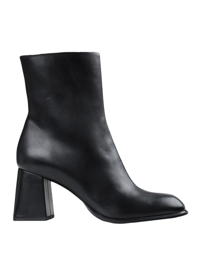 Shop Giampaolo Viozzi Woman Ankle Boots Black Size 7 Soft Leather