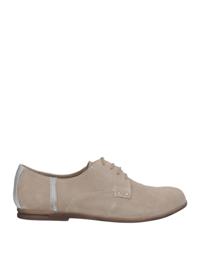 Khrio' Lace-up Shoes In Beige | ModeSens