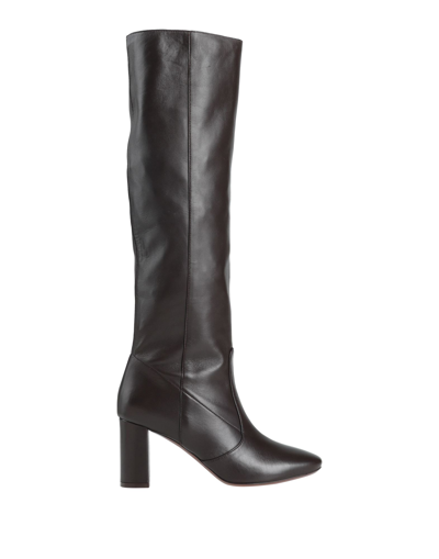 Shop L'autre Chose L' Autre Chose Woman Knee Boots Dark Brown Size 7.5 Soft Leather