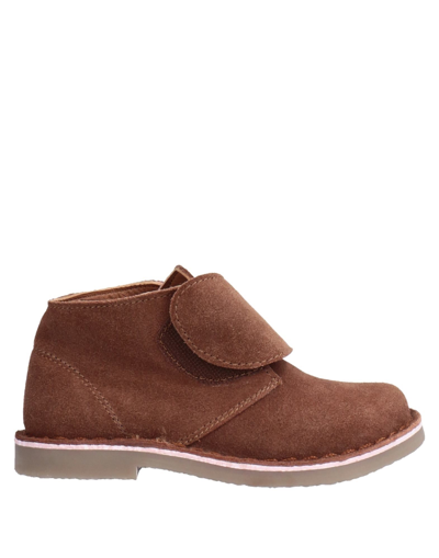 Shop Oca-loca Ankle Boots In Brown