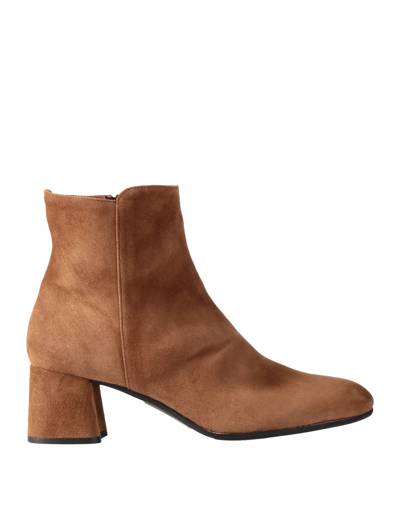 Shop Bianca Di Woman Ankle Boots Camel Size 7 Soft Leather In Beige