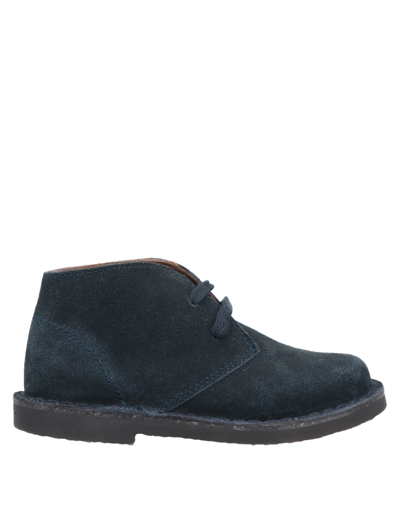 Shop Oca-loca Ankle Boots In Dark Blue