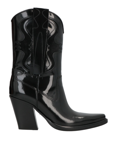 Diesel Ankle Boots In Black