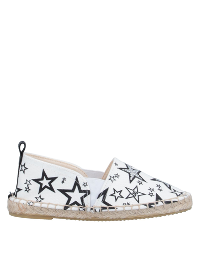 Shop Dolce & Gabbana Toddler Girl Espadrilles White Size 10c Cotton, Viscose