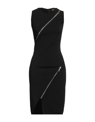 Shop Les Hommes - Femme Woman Midi Dress Black Size S Viscose, Polyamide, Polyester, Elastane