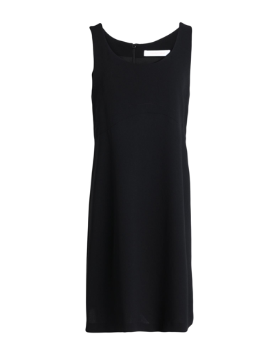 Shop See By Chloé Woman Mini Dress Black Size 6 Polyester