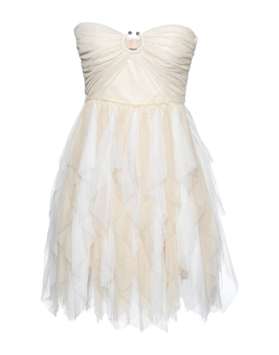 Shop Aniye By Woman Mini Dress Ivory Size 8 Polyamide In White