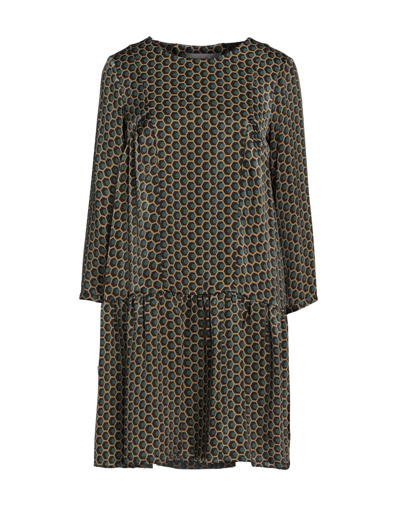 Shop 19.70 Nineteen Seventy Woman Mini Dress Deep Jade Size 4 Polyester In Green