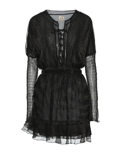 Shop 5rue Woman Mini Dress Black Size S Polyamide