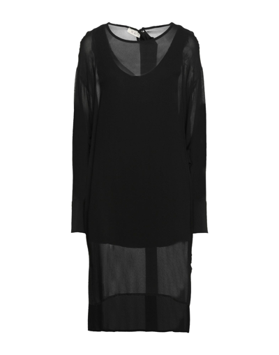 Shop Filbec Woman Mini Dress Black Size Xs Viscose