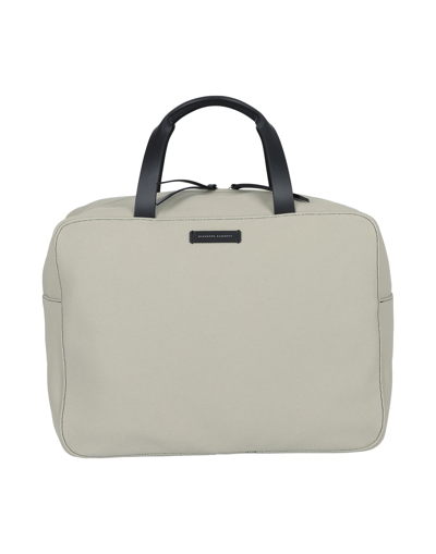 Shop Giuseppe Zanotti Duffel Bags In Light Grey