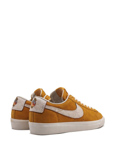 Shop Nike Sb Blazer Low "bruised Peach" Sneakers In Neutrals