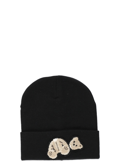 Shop Palm Angels Hats In Black Brown