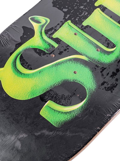 Supreme Shrek Skateboard Deck In Schwarz