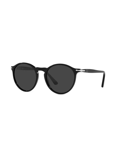 Shop Persol Po3285s Pantos Sunglasses In Schwarz