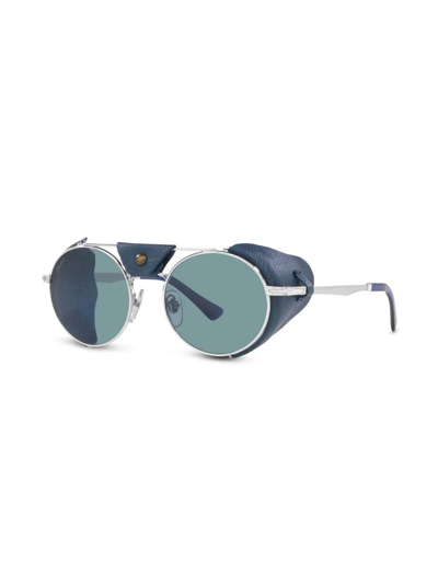 Shop Persol Po2496sz Polarised Sunglasses In Silber