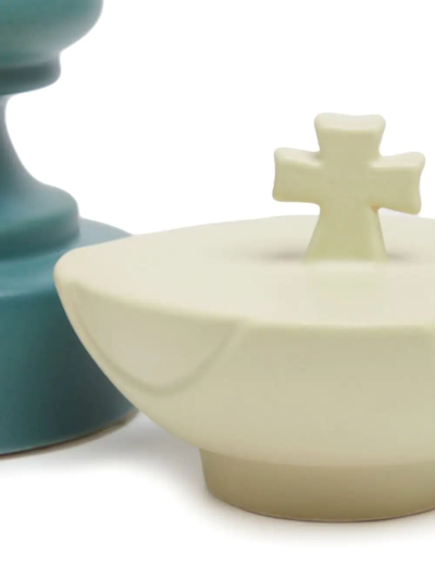 Nuove Forme Decorative Objects Green Uni In Grün