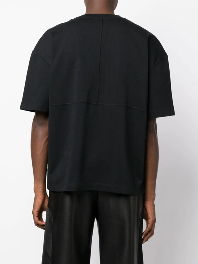 Etudes Studio Chest Logo-print Detail T-shirt In Black