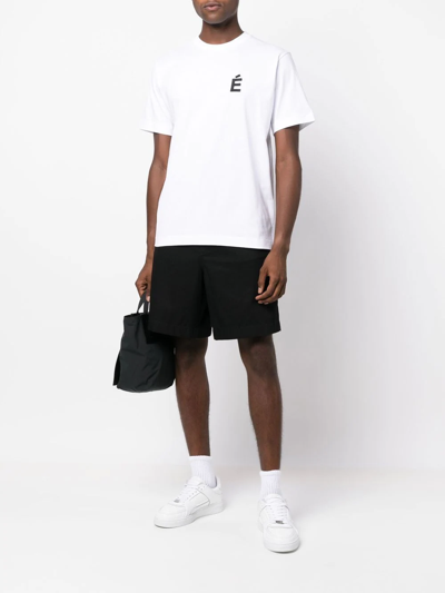 Etudes Studio White Wonder Patch T-shirt In White
