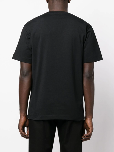 Shop Etudes Studio Wonder Logo-print T-shirt In Black