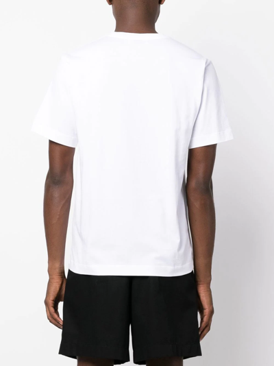 Etudes Studio White Wonder Patch T-shirt In White