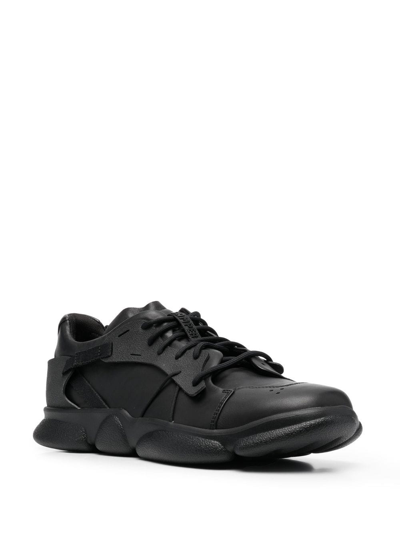 Camper Karst Low Top Sneakers In Black