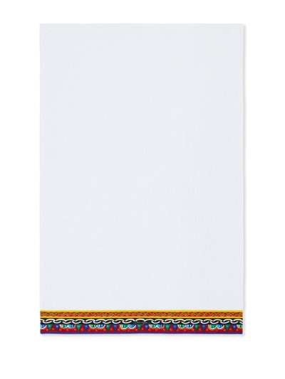 Dolce & Gabbana Set Of Five Terry Cotton Towels In Weiss