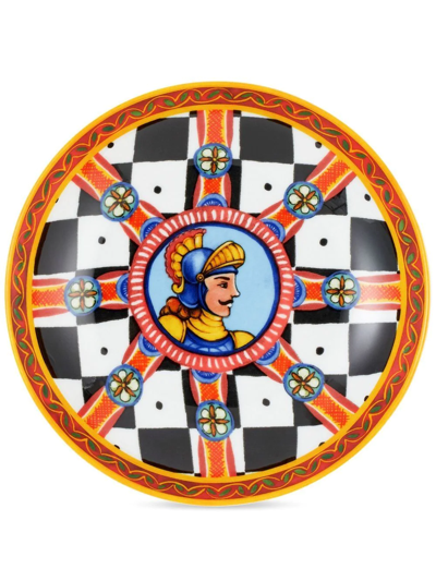 Dolce & Gabbana Set 2 Porcelain Soup Plates In White