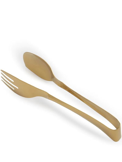 Sambonet Living Serving Tongs In Gold
