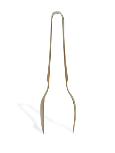 Shop Sambonet Living Serving-tongs In Gold