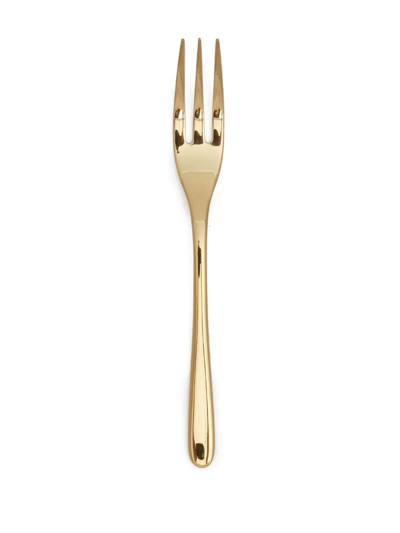 Shop Sambonet Taste Dessert-fork 6-piece Set In Gold